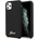 GUESS Hard Silicone Case - силиконов (TPU) калъф за iPhone 11 Pro Max (черен)