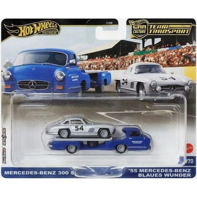 Mattel Hot Wheels Premium Car Culture Mercedes Benz 300 SL a 55 Mercedes Benz Blaues Wunder