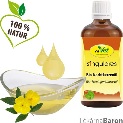 cdVet Bio Pupalkový olej pro psy a kočky 50 ml