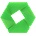 3DJAKE easyPETG Transparent Green - 1, 75 mm / 1000 g (9010707006589)
