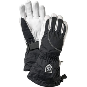 Hestra Дамски ръкавици Hestra Women's Heli Ski 5 Finger Gloves - Black / Offwhite - размер 9 (EU) (202-2119-0615)