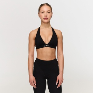 GymBeam Спортен сутиен Fierce Halter Black M