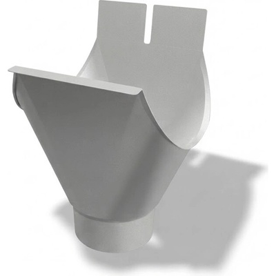 Prefa P.10 Žľabový kotlík hliník 333 mm Ø 100 mm 07 svetlošedá