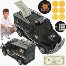 TREZOR POKLADNIČKA BANKOMAT BANKOVKY AUTO POLÍCIA PIN