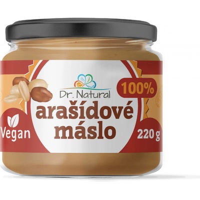 Dr. Natural Arašidové maslo jemné 220 g