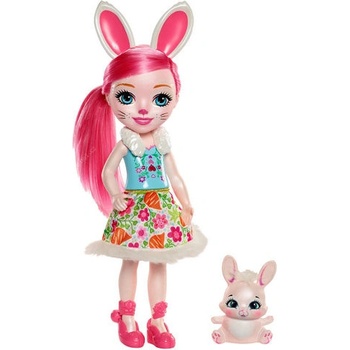 Mattel Enchantimals se zvířátkem zajíčkem Bree Bunny