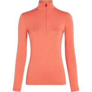 Icebreaker W Mer Core Heavyweight LS Half Z Размер: M / Цвят: черен