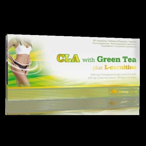 Olimp Sport Nutrition CLA Green Tea plus L-Carnitine 60 kapslí od 149 Kč