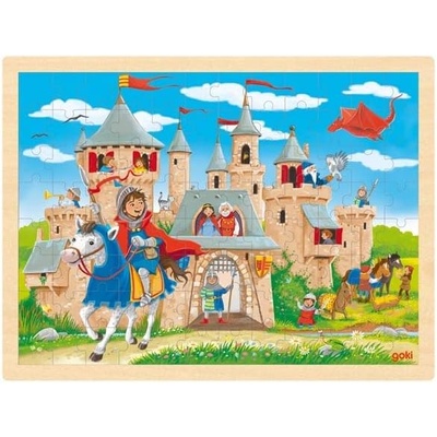 Goki Детски пъзел Goki - Рицарски замък (57335)