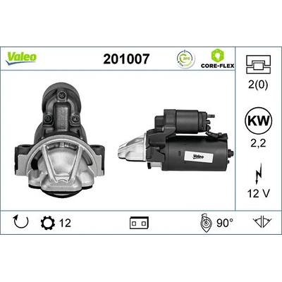 Startér VALEO 201007 VA 201007