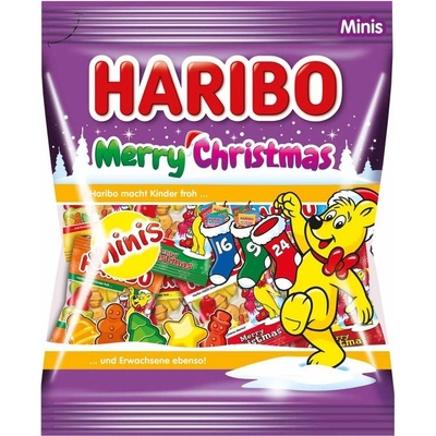Haribo vianočny mini mix 250 g