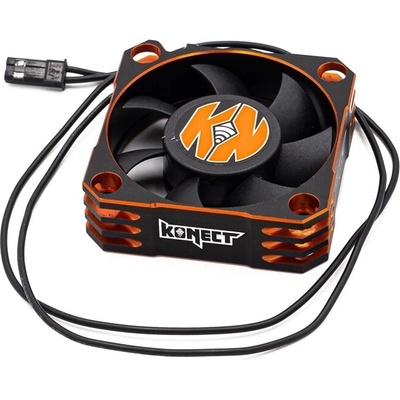 KONECT Ultra High Speed hliníkový větráček 50x50x10 mm 6-8,4V konektor BEC/JR KN-FAN505010