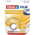 tesa Самозалепваща лента, двустранна, с диспенсер, 12 mm x 7, 5 m, TESA "Tesafilm" 57912-00000-02/-00000-01 (57912-00000-02/-00000-01)