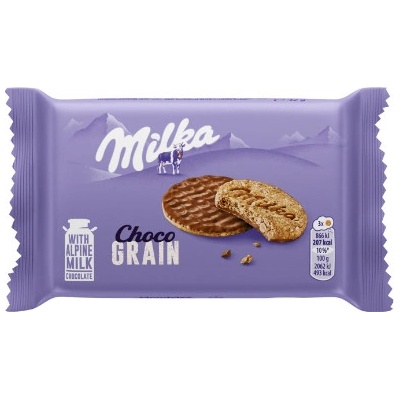 Milka Choco Grain sušienka polomáčená mliečna čokoláda 42 g