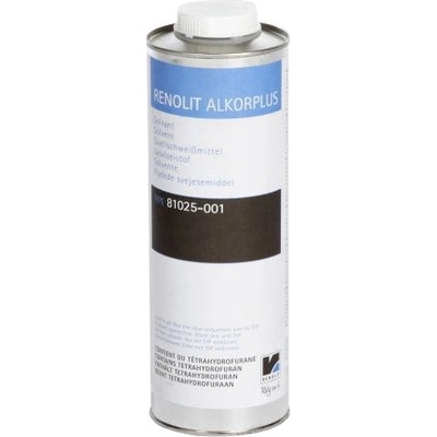 RENOLIT Systémové rozpouštědlo ALKORPLUS 81025 tetrahydrofuran k PVC-P fóliím 1 l