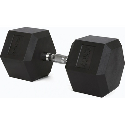 XTREXO Pogumované činky Hex 40 kg