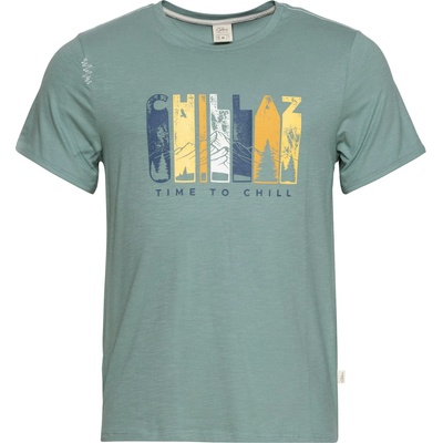 Chillaz Мъжка тениска Chillaz Innsbruck Time To Chill T-shirt - Arctic - размер XL (216-8112-0116)