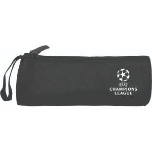 Eurocom Несесер UEFA, объл, 20х8х8 cm, черен (29087-А-UEFA)