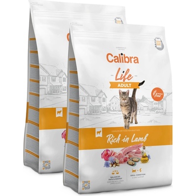 Calibra Cat Life Adult Lamb 2 x 6 kg