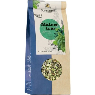 SONNENTOR Mätové trio BIO bylinný čaj sypaný 50 g