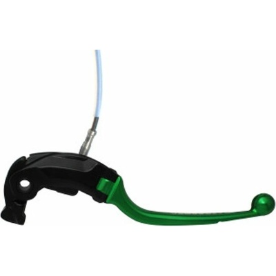 ACCOSSATO Brake lever folding ACCOSSATO LV021 with integrated adjuster for Nissin radial master cylinder zelená