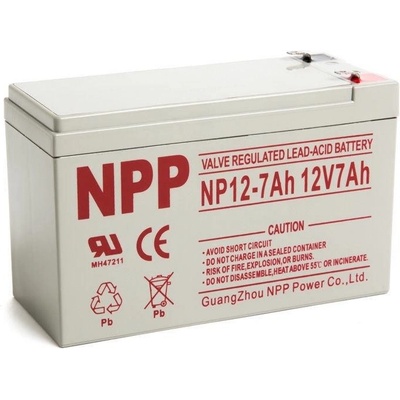 NPP 12V 7Ah NP12-7Ah
