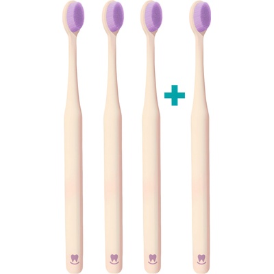 Nanosmile ProCare Ivory Ultrajemný 3 + 1 ks