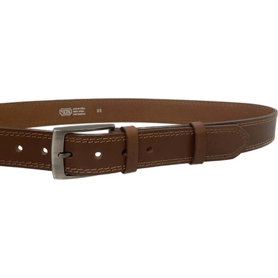 Penny Belts kožený opasek 34-2-48 hnědý