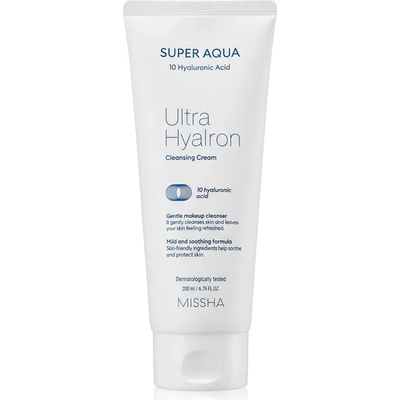 Missha Super Aqua Ultra Hyalron Cleansing Cream 200 ml