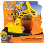 Spin Master Игрален комплект Spin Master Paw Patrol Rubble & Crew - Булдозерът с инструменти на Ръбъл (28526)