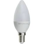 OPTONICA Led КЕНДЪЛ e14 c37 6w 480lm ra-80 175-265v 6000k (1780)
