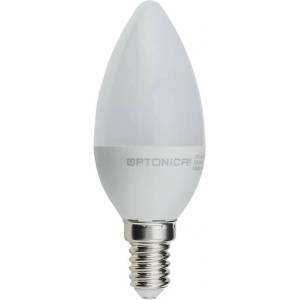 OPTONICA Led КЕНДЪЛ e14 c37 6w 480lm ra-80 175-265v 6000k (1780)