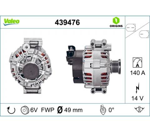 Generátor VALEO 439476