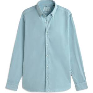 Ecoalf Мъжка риза с копчета Ecoalf Antejo Popelin Shirt - Ocean Blue (033-2999-0213)