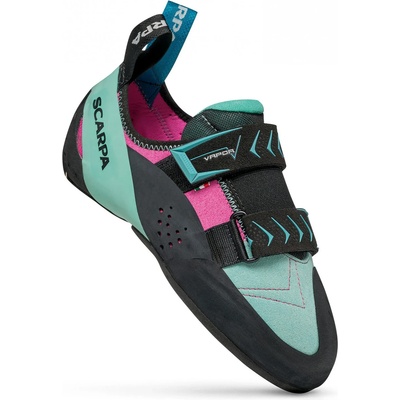 Scarpa Дамски обувки с велкро Scarpa Women's Vapor V Climbing shoes - Dalhia / Aqua - размер 35, 5 (EU) (301-0300-0212)
