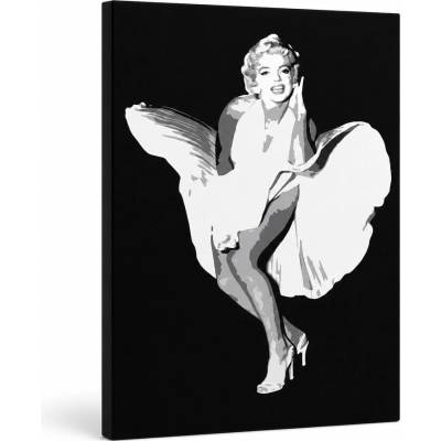 Ručne maľovaný POP Art obraz Marilyn Monroe - 30x40 cm