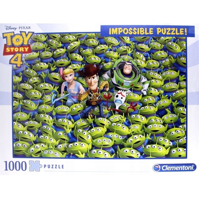 Clementoni Toy Story 4 Příběh hraček: Impossible 1000 dílků