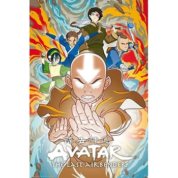 Abysse Corp Макси плакат ABYstyle Animation: Avatar: The Last Airbender - Mastery of the Elements (ABYDCO822)