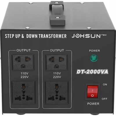 Transformátor 2000W s USB 110V-230V