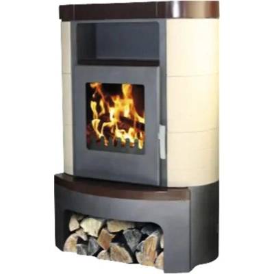 Domofire Gent II. keramika 7 kW bez externého prívodu vzduchu antracit