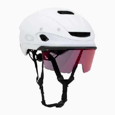 Каска за шосеен велосипед Oakley Aro7 Road матово бяло/призма