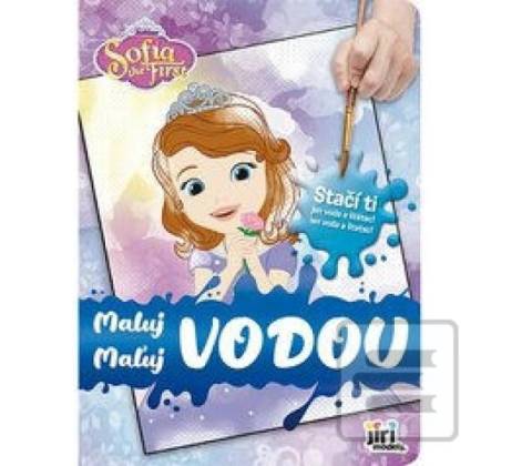 Maľuj vodou Sofia Prvá Disney