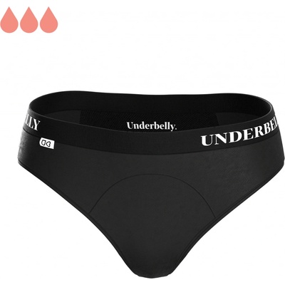 Underbelly menstruační kalhotky UNIVERS černá černá z polyamidu Pro střední až silnější menstruaci – Hledejceny.cz