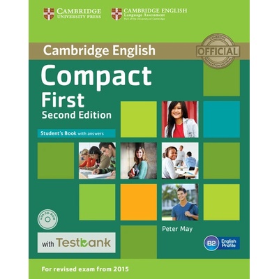 Compact First Student's Book with Answers with CDROM with Testbank May Peter