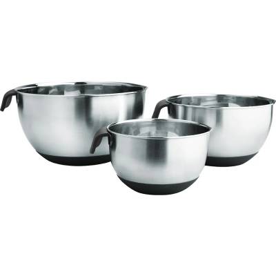 Сет стоманени купи за готвене Nerthus с дръжки (VB FIH 1380)