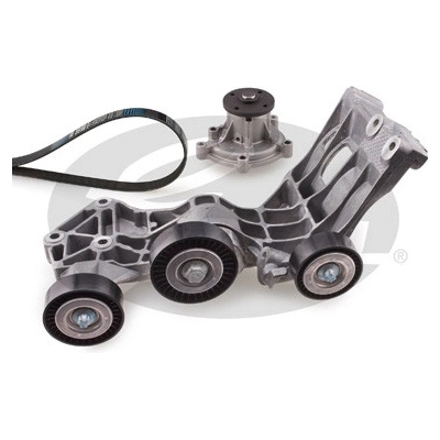 Vodní pumpa + klínový žebrový řemen GATES KP25PK1765