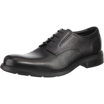 GEOX Обувки с връзки 'dublin' черно, размер 40