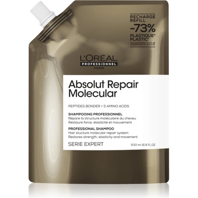 L'Oréal Serie Expert Absolut Repair Molecular подсилващ шампоан за увредена коса 500ml