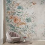 Art Gift Decor Фототапет с нежни цветя в пастелни тонове
