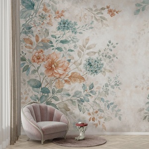 Art Gift Decor Фототапет с нежни цветя в пастелни тонове